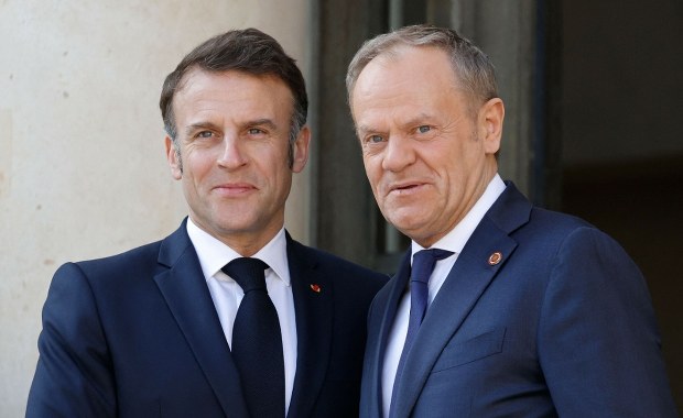 Tusk rozmawiał z Macronem. Gwarancje bezpieczeństwa na horyzoncie