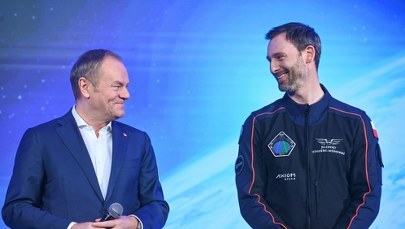 Tusk spotkał się z astronautami. "Polskie ambicje sięgają Kosmosu"