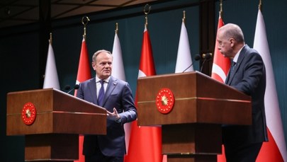 Tusk spotkał się z Erdoganem. Deklaracje w obliczu konfliktu rosyjsko-ukraińskiego
