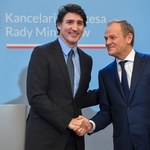 Tusk spotkał się z Trudeau. "Ukraina potrzebuje naszej pomocy"