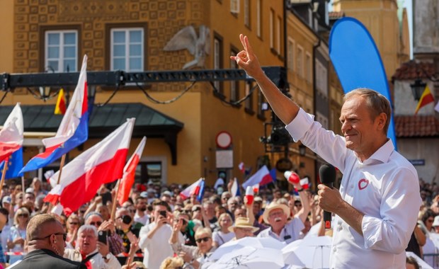 Tusk zapowiedział wiec w Warszawie. "Spotkajmy się, by tego nie stracić"
