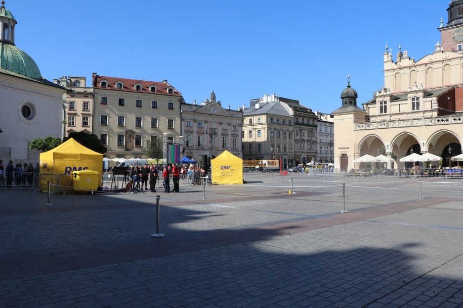 Tutaj będziemy z Wami odbijali piłki do siatkówki! /Józef Polewka /RMF FM
