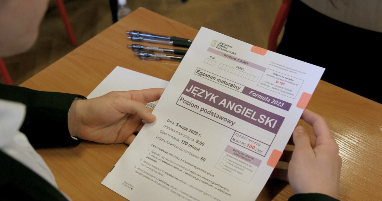 Tutaj opublikujemy arkusz CKE z rozwiązaniami matury 2025 z języka angielskiego /TOMASZ RADZIK/AGENCJA SE/East News /East News