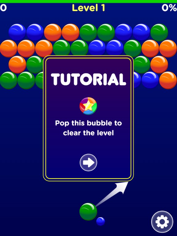 Tutorial gry kulki Bubble Invasion