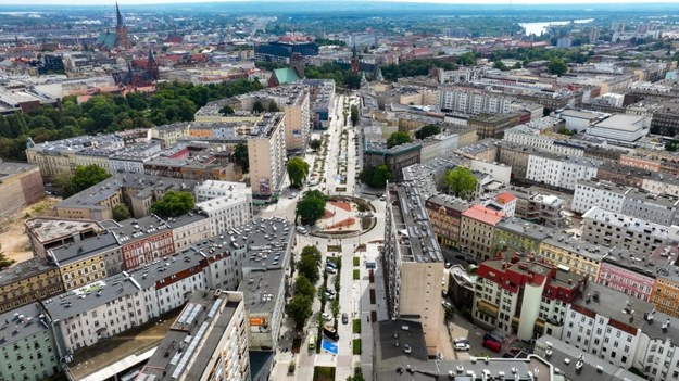 Tuż przed końcem wakacji udało się otworzyć dla ruchu al. Wojska Polskiego. /Fb Prezydent Szczecina /