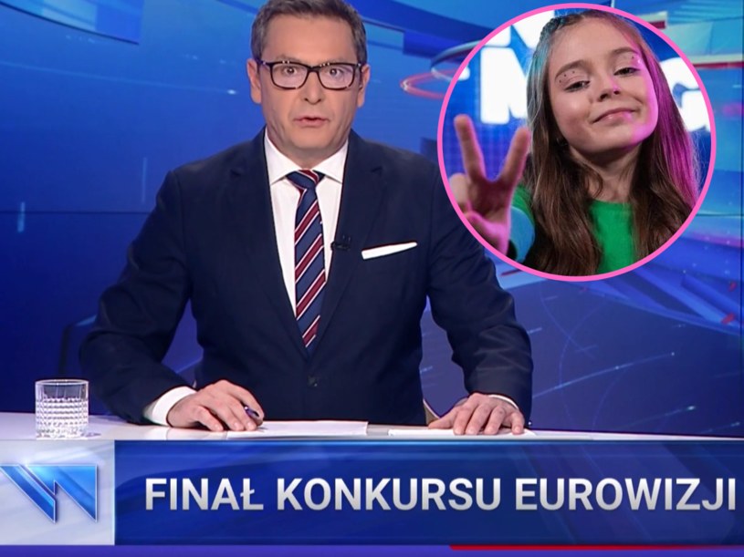 TVP, Laura Bączkiewicz, Eurowizja Junior 2022 /Screen TVP /pomponik exclusive