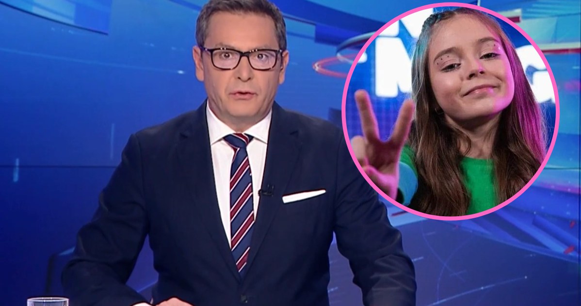 TVP, Laura Bączkiewicz, Eurowizja Junior 2022 /Screen TVP /pomponik exclusive