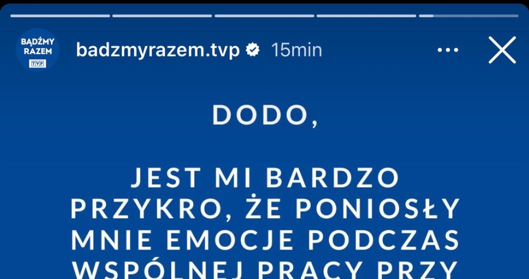 TVP przeprasza Dodę /Instagram