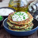 obiad Twarogowe placki z cukinią to moje odkrycie tego sezonu. Ile bym nie zrobiła, tyle zjemy