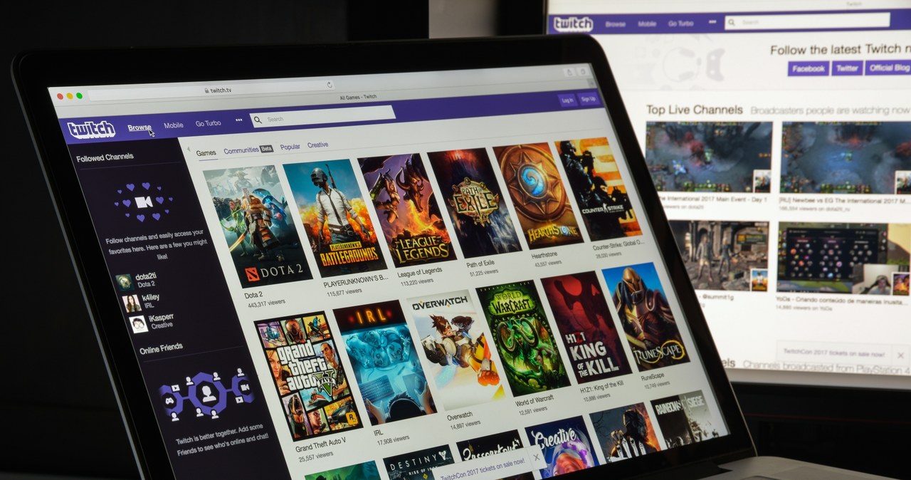 Twitch. Ranking najpopularniejszych twórców /123RF/PICSEL