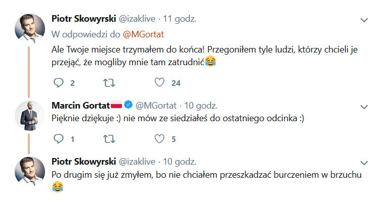 Twitterowa dyskusja na temat złej organizacji premiery. /materiały prasowe