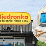 Twoje domowe biuro tego potrzebuje! Ten stolik pod laptopa za grosze z Biedronki robi różnicę!