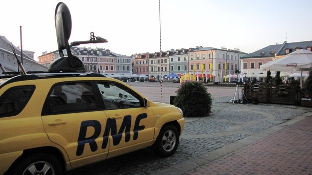 Twoje Miasto RMF FM i TVP Info nadaje z Zamościa! /Jacek Skóra /RMF FM