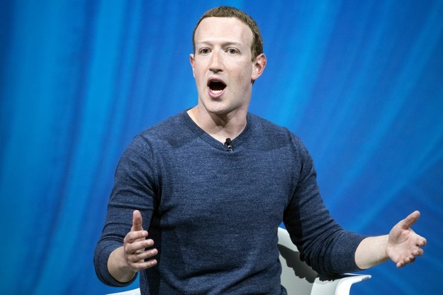 Twórca Facebooka Mark Zuckerberg /ETIENNE LAURENT /PAP/EPA