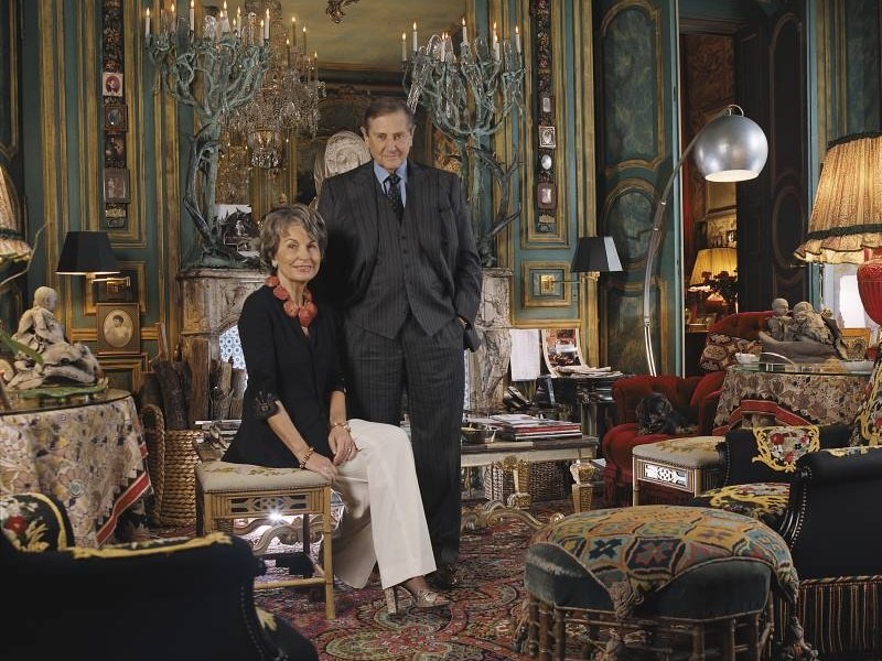 Twórcy marki Sisley: hrabina Isabelle d'Ornano z mężem, hrabią Hubertem d'Ornano &nbsp; /materiały prasowe