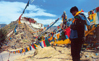 Tybet, klasztor Potala, Lhasa /Encyklopedia Internautica