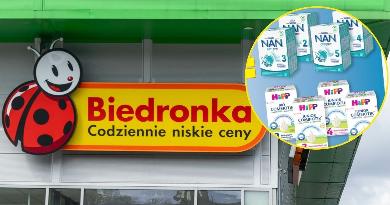 Tydzień dziecka w Biedronce – wielkie promocje na mleko, pieluszki i kosmetyki /CanvaPro /INTERIA.PL