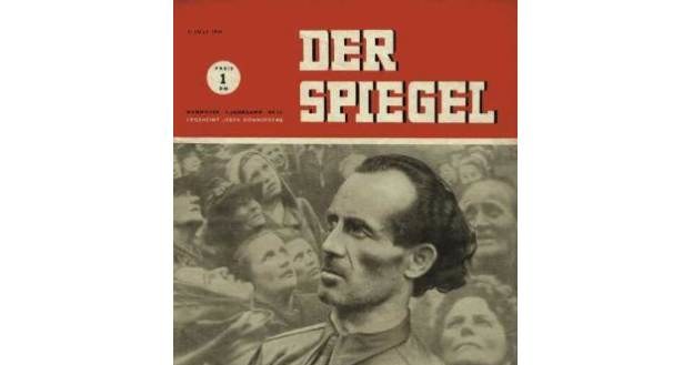 Tygodnik "Der Spiegel" (numer 28/1949), w którym znalazł się artykuł "Wyższa matematyka na guzikach" /HeiseOnline