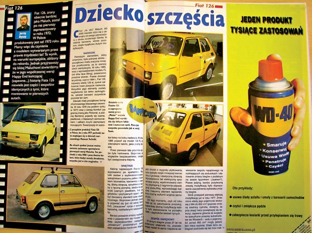 Fiat 126p 40 lat minęło magazynauto.interia.pl testy