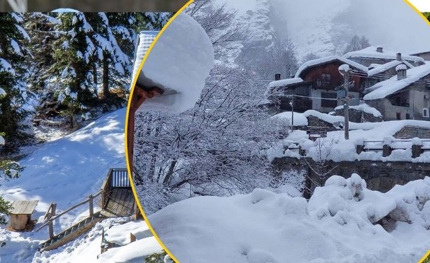 Tyle śniegu nie spadło tam od lat. Turyści ewakuowani w Alpach