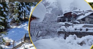 Tyle śniegu nie spadło tam od lat. Turyści ewakuowani w Alpach