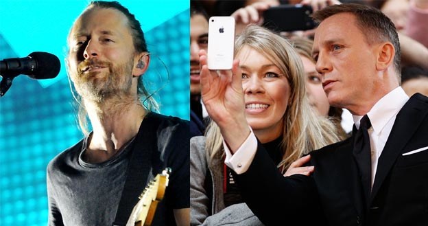 Tylko czekać, aż Thom Yorke zaśpiewa piosenkę do kolejnego Bonda ... /Getty Images/Flash Press Media