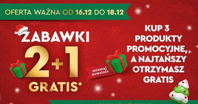 Tylko do jutra! Kupujesz 3, płacisz za 2! Wyjątkowa oferta na zabawki w Biedronce! /Biedronka /INTERIA.PL