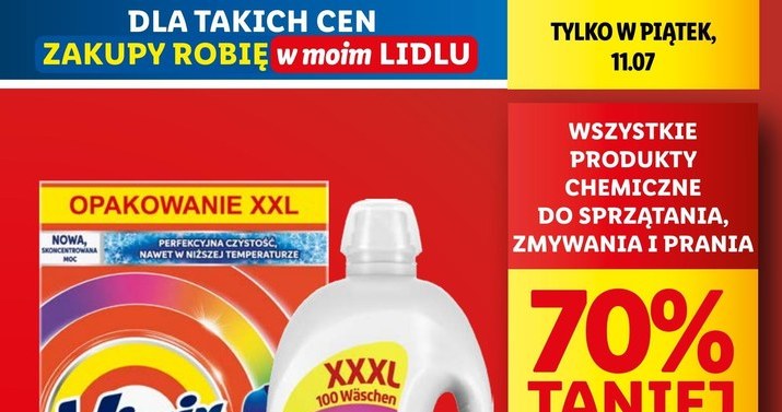 Tylko jeden dzień - wielka promocja chemii domowej w Lidlu /Lidl /INTERIA.PL
