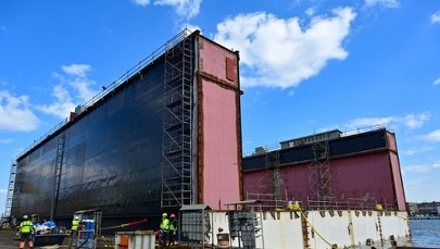 Tylko jedna część waży 3600 ton. W Szczecinie powstaje prawdziwy kolos