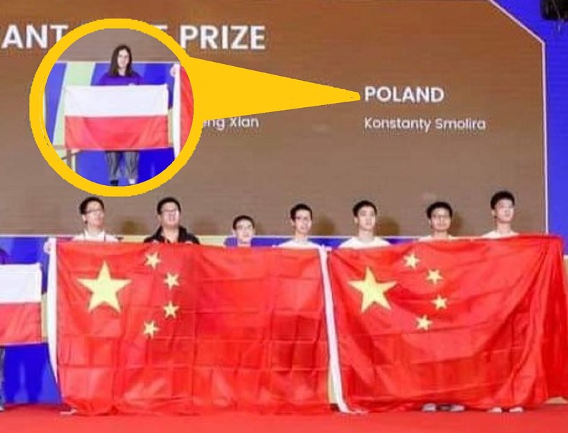 Tylko Konstanty Smolira z Lublina mógł nawiązać rywalizację z chińskimi matematykami /facebook.com