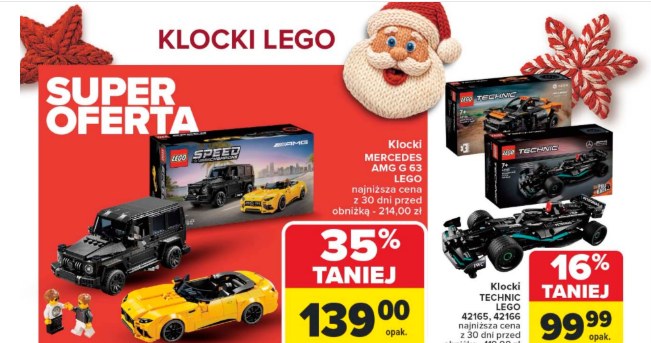 Tylko teraz klocki LEGO nawet 35% taniej w Carrefourze! /Carrefour Polska /INTERIA.PL