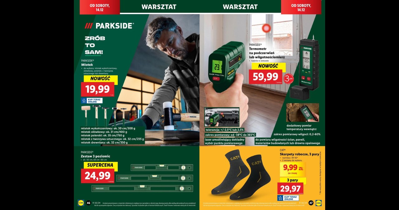 Tylko w Lidlu! Profesjonalny sprzęt Parkside w rewelacyjnych cenach! /Lidl /INTERIA.PL