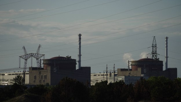 Tymczasowo okupowana Zaporoska Elektrownia Atomowa, która nie działa od września br., przeszła w tryb pełnego blackoutu /AA/ABACA /PAP/EPA
