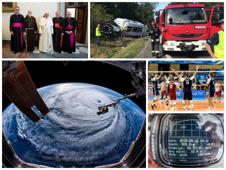 Tymi wydarzeniami żyła dziś Polska i świat /VATICAN MEDIA HANDOUT/Krzysztof Kot/ ALEXANDER GERST/ESA/NASA HANDOUT/ Maciej Kulczyński/Krzysztof Stawiarski Expedition /PAP/EPA