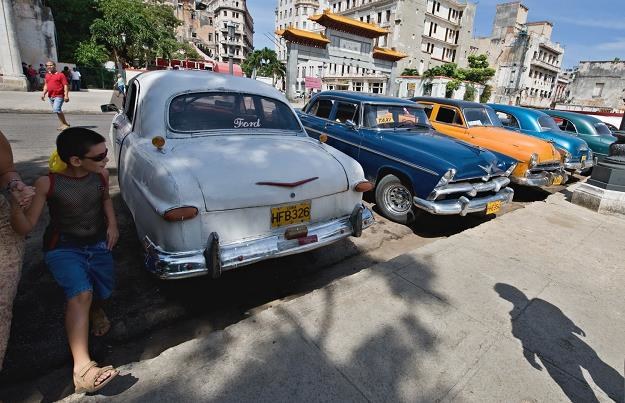Typowy widok na ulicach Hawany /AFP