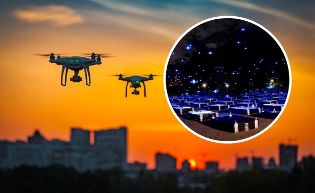 Tysiąc dronów na niebie. Zobaczcie niezwykły pokaz