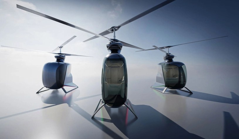 Tysiące autonomicznych elektrycznych helikopterów na World Expo w Rijadzie