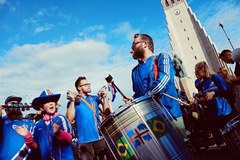 Tysiące islandzkich kibiców przywitały swoich piłkarzy