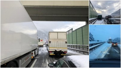 Tysiące ludzi utknęły na autostradzie, wśród nich Polacy. "To makabra"