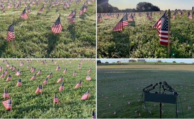 Tysiące małych flag. W USA uhonorowano ofiary Covid-19 