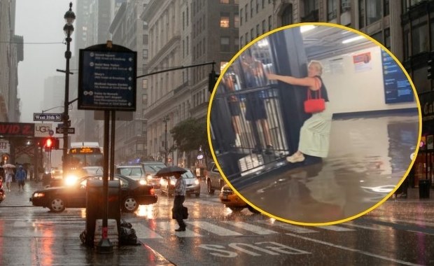 Tysiące opóźnień lotów, zalane metro, śmierć 13-latka. Potężne ulewy w Nowym Jorku