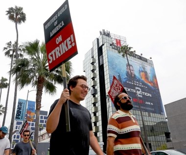 Tysiące osób na demonstracji w Los Angeles wspierającej strajk scenarzystów