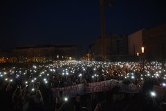 Tysiące osób w Budapeszcie na wiecu poparcia dla uczelni Sorosa