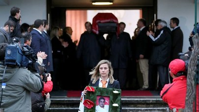 ​Tysiące Portugalczyków oddało ostatni hołd Eusebio