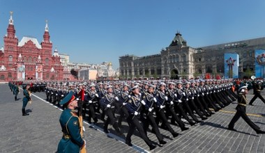 Tysiące żołnierzy na próbie generalnej defilady 9 maja w Moskwie