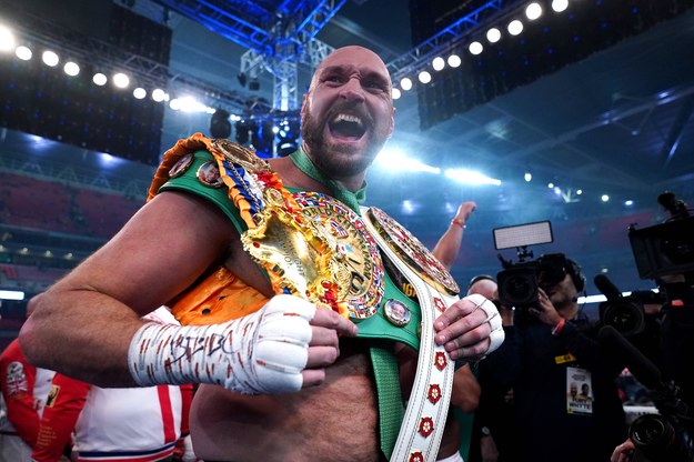 Tyson Fury wraca na ring /Nick Potts /PAP/EPA