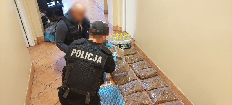Tytoń w paczkach /KWP Gdańsk /Policja