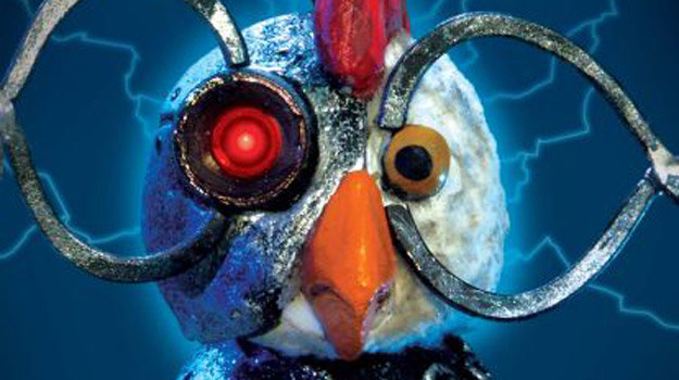 Tytułowy bohater animacji "Robot Chicken" /- /materiały prasowe