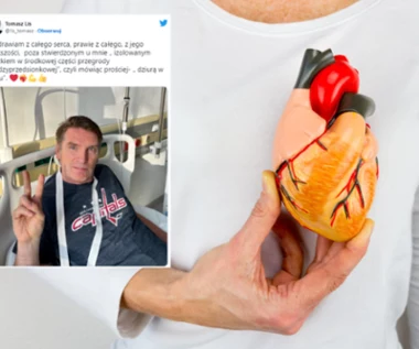 U Tomasza Lisa stwierdzono „dziurę w sercu”. Tak objawia się ubytek przegrody międzyprzedsionkowej