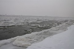 U ujścia Wisły lód nie tworzy zatorów